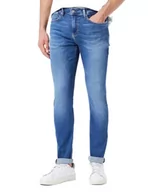 Spodnie męskie - Calvin Klein Jeans Spodnie męskie skinny, Dżinsowa średnia, 29W / 34L - miniaturka - grafika 1