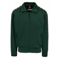 Odzież taktyczna i umundurowanie - Bluza rozpinana PITBULL Oldschool Polly-Elastane Powers '25 - Butelkowa Zieleń XXL - miniaturka - grafika 1