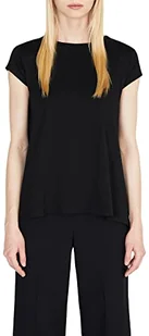 Sisley T-shirt damski, czarny 100, S - Koszulki i topy damskie - miniaturka - grafika 1