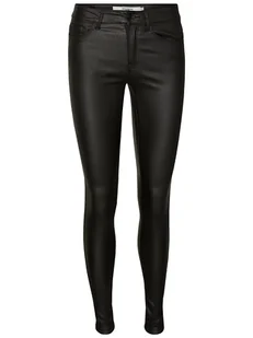 Vero Moda Spodnie "VMSEVEN" w kolorze czarnym - Spodnie damskie - miniaturka - grafika 1