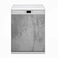 Dekoracje domu - Mata Bluedecor Magnes na zmywarkę Szary beton 60x80 - miniaturka - grafika 1