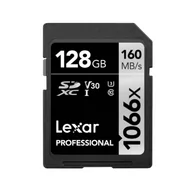 Karty pamięci - Lexar Pro 1066X Sdxc U3 (V30) Uhs-I R160/W120 128Gb - miniaturka - grafika 1