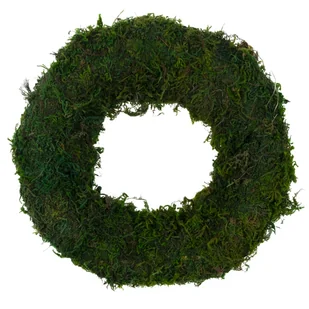Ring Mech Wianek Z Mchu Mech Podkład Stroik Wieniec Koło Omszały - Sztuczne kwiaty - miniaturka - grafika 1
