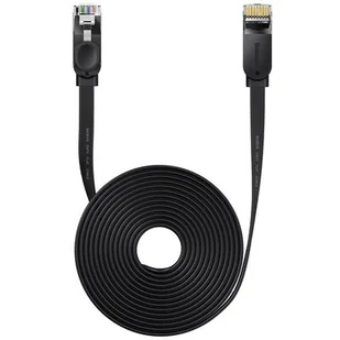 Kabel sieciowy Baseus Ethernet RJ45, 1Gb, 15m (czarny) - Kable miedziane - miniaturka - grafika 1