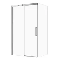 Kabiny prysznicowe - Kabina prysznicowa Cersanit Crea 120x80x200 prostokątna uniwersalna przesuwna chrom transparentne S601-297 - miniaturka - grafika 1