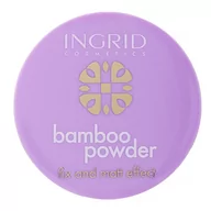 Bronzery i konturowanie twarzy - Ingrid Profesjonalny puder bambusowy sypki transparentny 10g - miniaturka - grafika 1