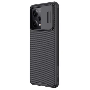 Nillkin CamShield Pro Case etui do Xiaomi Redmi Note 12 Pro / Poco X5 Pro 5G pokrowiec z osłoną na aparat czarne - Etui i futerały do telefonów - miniaturka - grafika 3