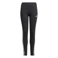 Spodnie i spodenki dla dziewczynek - Adidas Designed 2 Move 3-Stripes Tights > GN1453 - miniaturka - grafika 1