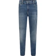 Spodnie i spodenki dla chłopców - CALVIN KLEIN JEANS Jeansy | Slim Fit - miniaturka - grafika 1