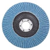 Materiały ścierne - Proline Tarcza lamelkowa 115 mm granulacja 120 nasyp cyrkonowy 44853 PX44853 - miniaturka - grafika 1