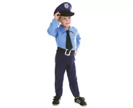 Stroje karnawałowe - Strój policjanta rozm.92/104cm - Godan - miniaturka - grafika 1