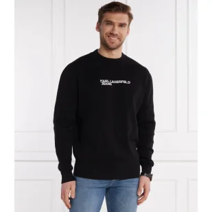 Karl Lagerfeld Jeans Sweter | Regular Fit - Swetry męskie - miniaturka - grafika 1