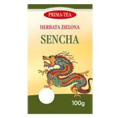 Zioła - PRIMA-TEA Herbata ZIELONA SENCHA 100g PRIMA-TEA 34BIOHERZS - miniaturka - grafika 1