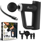 Masażery - Masażer EXTRALINK MSG-03 Mini Czarny - miniaturka - grafika 1