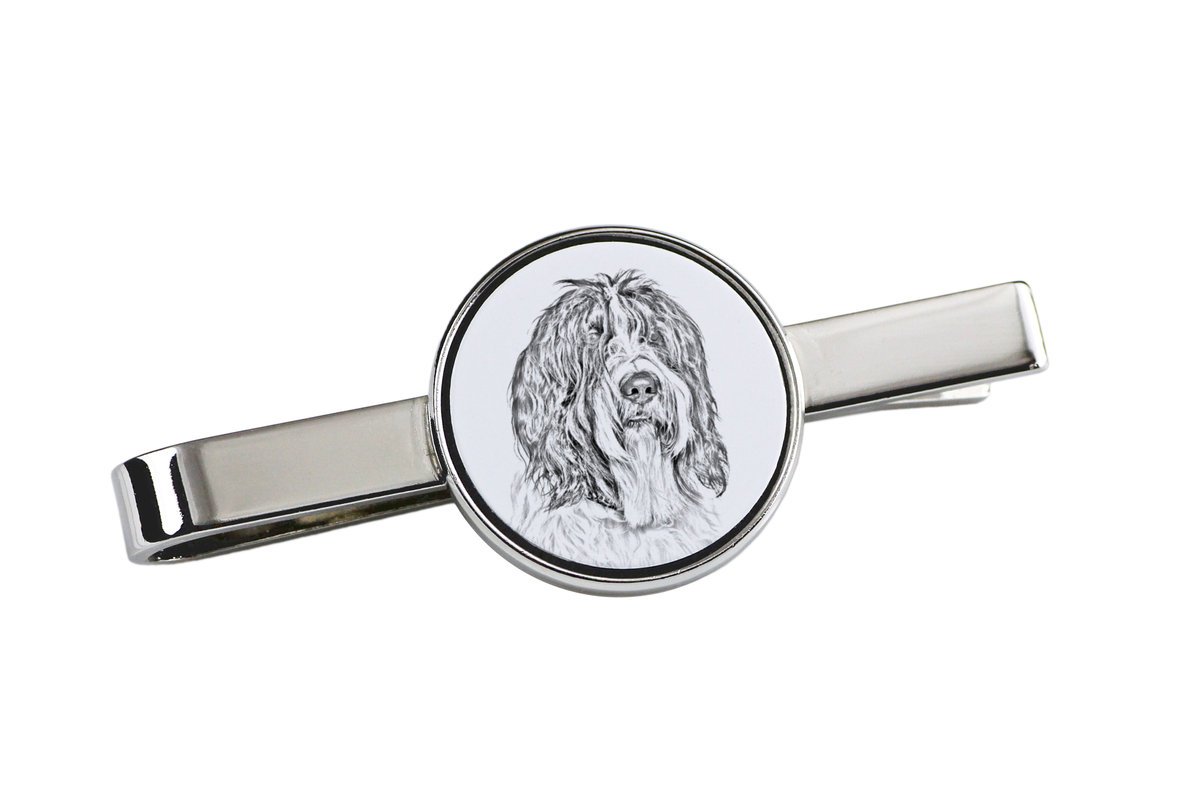 Schapendoes, Owczarek holenderski - spinka do krawata z psem, personalizowany klips do krawata, wyjątkowy prezent dla mężczyzny marki Art-Dog