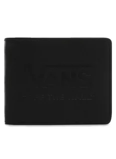 Portfele - Portfel podróżny Vans Logo Wallet - black - grafika 1