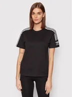Koszulki i topy damskie - adidas T-Shirt Tight Tee HF7457 Czarny Regular Fit - miniaturka - grafika 1