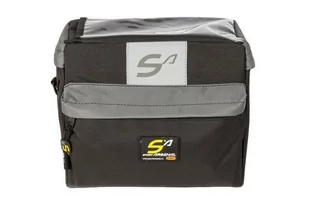 Sport Arsenal Torba na kierownicę LRC Art. 445 czarny-szary ART. 445 - Sakwy rowerowe - miniaturka - grafika 1