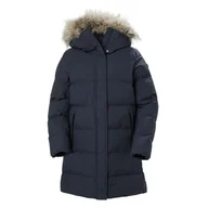 Płaszcze damskie - Damski Płaszcz pikowany HELLY HANSEN W BLOSSOM PUFFY 53624_597 – Granatowy - miniaturka - grafika 1