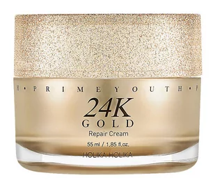 Holika Prime Youth 24K Gold liftingujący krem naprawczy z koloidalnym złotem 55ml - Kremy do twarzy - miniaturka - grafika 1
