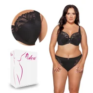 Biustonosze - Biustonosz Soft AV 2106 miękki czarny  90B - miniaturka - grafika 1