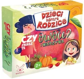 Gry planszowe - Kangur Dzieci kontra Rodzice Czy znasz te owoce i warzywa - miniaturka - grafika 1