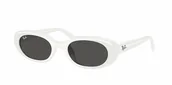 Okulary przeciwsłoneczne - Okulary Przeciwsłoneczne Ray-Ban RB 4441D White - miniaturka - grafika 1