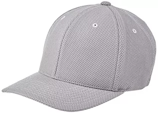 Czapki męskie - Flexfit unisex czapka z daszkiem dla kobiet i mężczyzn, 110 hybrydowych czapek z daszkiem Sport & Streetwear, szary, w rozmiarze uniwersalnym - grafika 1