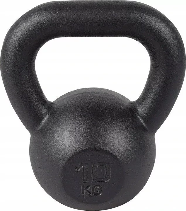 Żeliwna Hantla Kettlebell Kawmet 10 kg