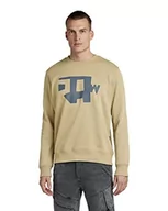 Bluzy męskie - G-STAR RAW Bluza męska Abstract Raw, beżowy (Tree House D22230-a613-c941), XXL - miniaturka - grafika 1