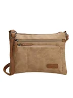 Torebki damskie - Beagles Torebka "Brunete" w kolorze jasnobrązowym - 24 x 16 x 4 cm - miniaturka - grafika 1