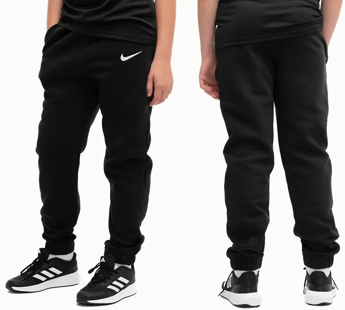 Spodnie Dresowe Dziecięce Nike Sportowe Dresy Treningowe Bawełniane r. S