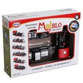 Pociągi dla dzieci - MALIK MALIK MalBlo Magnetyczne pociągi i lokomotywy 0320 - miniaturka - grafika 1