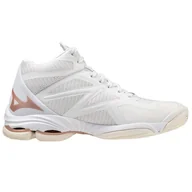 Siatkówka - Buty do siatkówki Mizuno Wave Lightning Z7 Mid W V1GC225036 białe białe - miniaturka - grafika 1