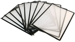 Quickload Lommer A4 5st Sort - Koszulki na dokumenty - miniaturka - grafika 1