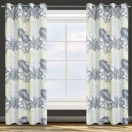 Zasłony - Euro Firany Zasłona 140 x 250 Design91 Zaciemniająca Nina Stal 1217099 - miniaturka - grafika 1