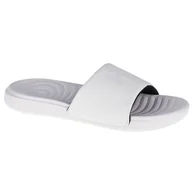 Klapki i japonki damskie - Klapki Under Armour Ansa Fixed Slides 3023772-101 białe - miniaturka - grafika 1
