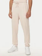 Spodnie sportowe męskie - adidas Spodnie dresowe ALL SZN 3-Stripes IR5201 Różowy Regular Fit - miniaturka - grafika 1