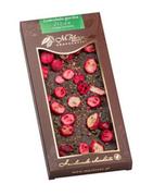 Czekolada - M.Pelczar Chocolatier Gorzka czekolada z miętą i żurawiną 2567-uniw - miniaturka - grafika 1