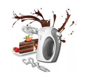 Hoffen mikser ręczny funkcja turbo 5 prędkości haki mieszadła HM-4185 - Miksery - miniaturka - grafika 1