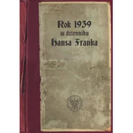 Historia świata - Rok 1939 w dzienniku Hansa Franka - miniaturka - grafika 1