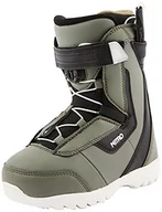 Buty snowboardowe - Nitro Unisex młodzieżowy DROID QLS BOOT´21 Snowboardboot, Charcoal-Black-White, 225 - miniaturka - grafika 1