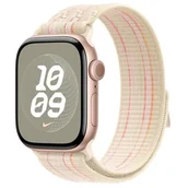 Akcesoria do smartwatchy - Apple Opaska sportowa Nike 38-42mm księżycowa poświata/różowy - darmowy odbiór w 22 miastach i bezpłatny zwrot Paczkomatem aż do 15 dni - miniaturka - grafika 1