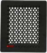 Kratki wentylacyjne - Darco Kratka wentylacyjna z żaluzją Trend KRVTZ 190 x 170 mm czarna - miniaturka - grafika 1