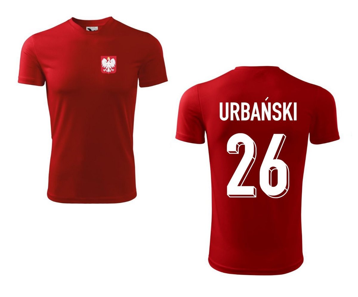 Treningowa Koszulka POLSKA URBAŃSKI 26 jr
