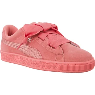 Puma Suede Heart Snk Shell Pink Shell Pink różowe - Trampki damskie - miniaturka - grafika 1