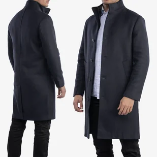 Płaszcz Męski ZARA - Granatowy z podszewką 4292/752/401 M Granatowy - Płaszcze męskie Płaszcz Męski ZARA - Granatowy z podszewką 4292/752/401 M Granatowy - Płaszcze męskie - miniaturka - grafika 1