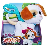 Zabawki interaktywne dla dzieci - Hasbro Fur Real Friends Chodzący Piesek na Smyczy z Dźwiękami 4+ Baterie - miniaturka - grafika 1