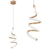 Lampy sufitowe - Lampa Sufitowa Wisząca Led Toolight Lhj096-1Cp Złoty, Różowe Złoto - miniaturka - grafika 1