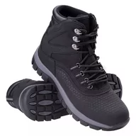 Buty trekkingowe męskie - Męskie buty trekkingowe zimowe Hi-tec Blazi MID czarne rozmiar 43 - miniaturka - grafika 1